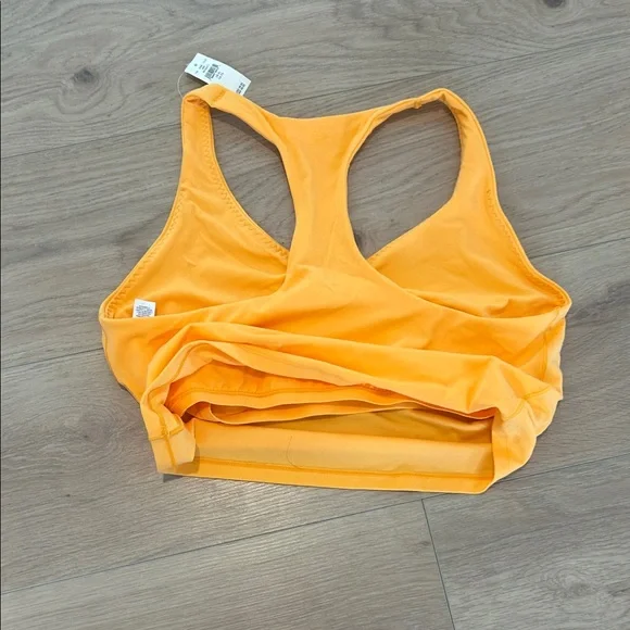 NWT Orange Racerback cropped sports tank/sportsbra - Picture 7 of 7
